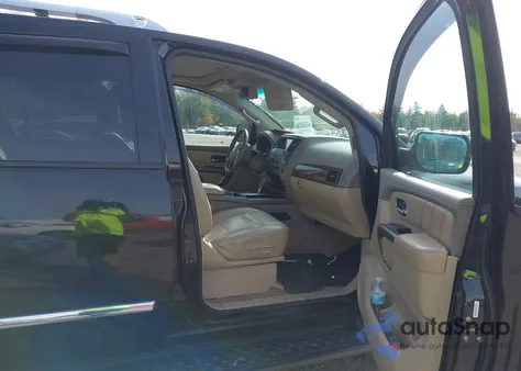 2015 Nissan Armada Platinum z USA, uszkodzony, nr VIN 5N1AA0NE5FN604057